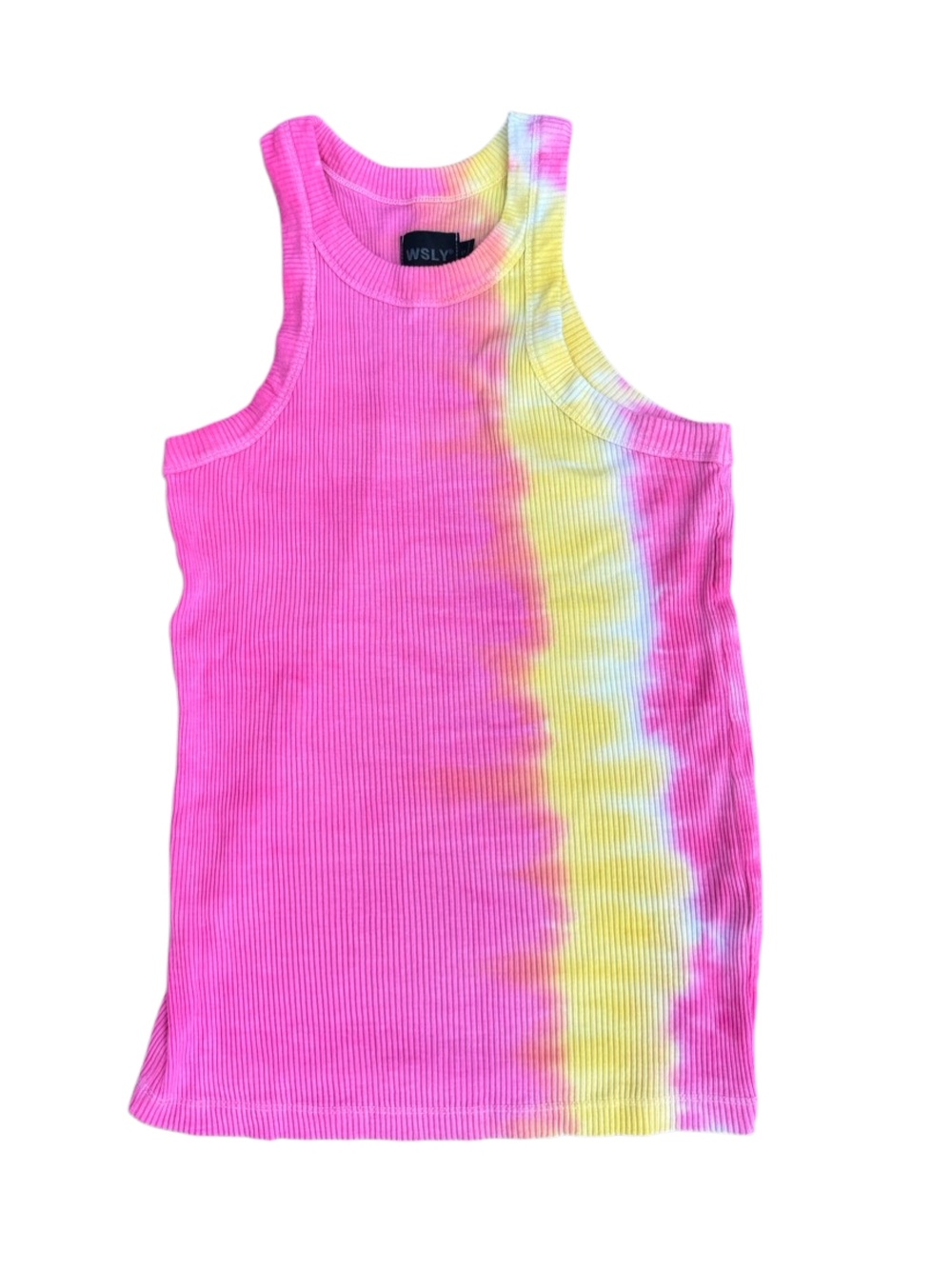 WSLY Women's Rivington Tie Dye Tank Top Size Small